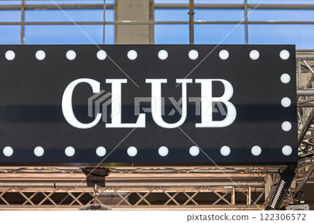 Disco Club Sign Disco Club Sign 122306572