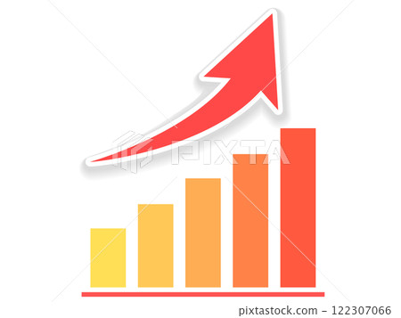 上升的圖表 122307066