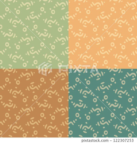 Seamless Abstract Minimal Pattern 122307253