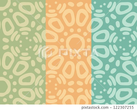 Seamless Abstract Organic Pattern Seamless Abstract Organic Pattern 122307255