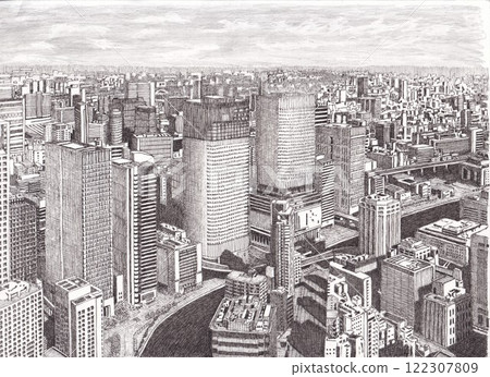 Urban landscape 122307809