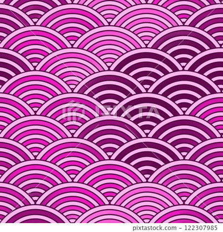 Seamless background with an abstract purple wave and a pattern of lines. Seamless background with an abstract purple wave and a pattern of lines. 122307985