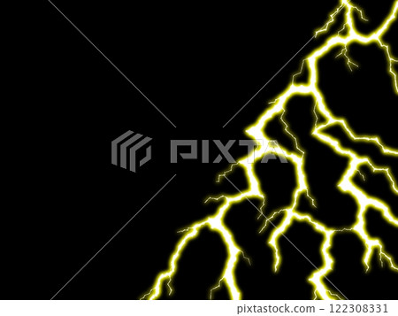 閃電背景圖案效果紡織圖形插圖黃色 122308331