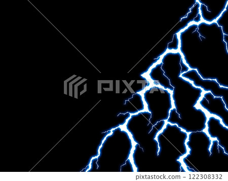 Lightning background pattern effect textile graphic illustration blue 122308332