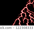 閃電背景圖案效果紡織圖形插圖紅色 122308333