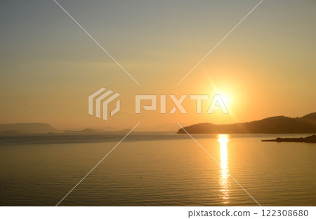 Watching the sunset from Shodoshima Angel Road - 2 122308680