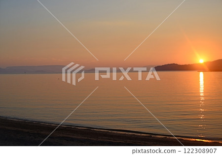 Watching the sunset from Shodoshima Angel Road - 8 122308907