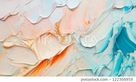 生動的水背景 122308959