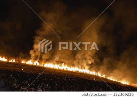 Wakakusa Mountain Burning January 25, 2025 122309226