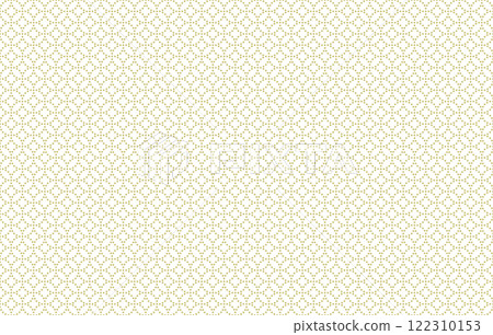 Modern Japanese pattern [Shippo connection] Dots, seamless, Edo Komon 122310153
