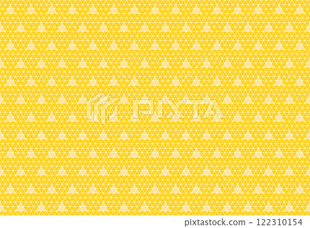 Modern Japanese pattern [scale pattern] Seamless fractal Edo Komon 122310154