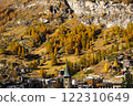 view of the city and the mountains 122310649