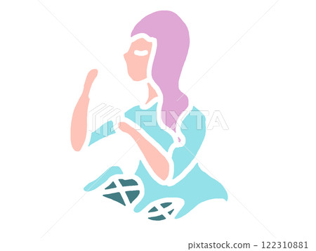 Pencil drawing style illustration of constellations 122310881