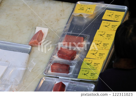 Oma tuna: Red meat of branded tuna Oma tuna: Red meat of branded tuna 122311023