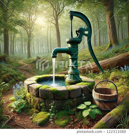 Old Japan Well Water Pump 122311080