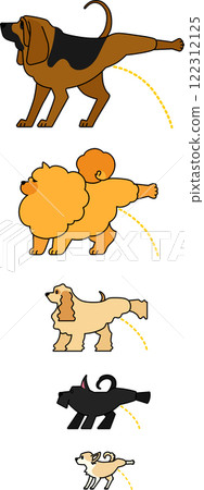 尿尿狗（彩色）吉娃娃/蘇格蘭梗/美國可卡犬/鬆獅犬 122312125