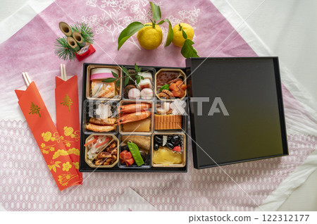 Seasonal New Year's cuisine 122312177