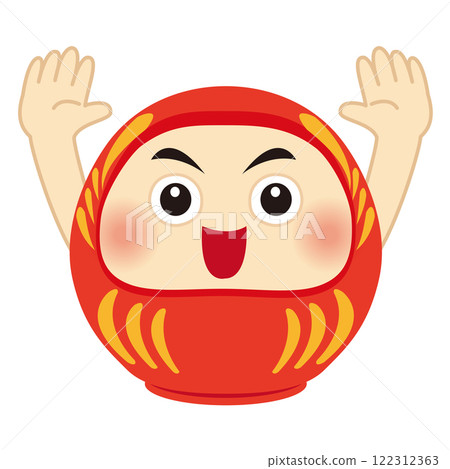 達摩祈禱的圖標說明 達摩祈禱的圖標說明 122312363