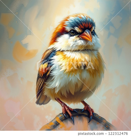 畫生動的鳥 122312476