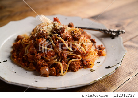 Meat sauce spaghetti Meat sauce spaghetti 122312728