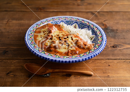 Cheese butter chicken curry 122312735