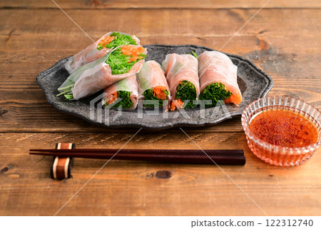 水菜火腿春捲 122312740