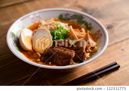 Spicy soy sauce ramen Spicy soy sauce ramen 122312773