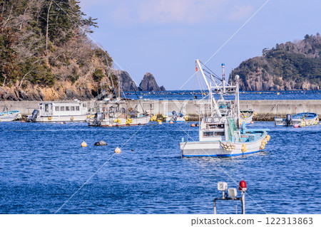 A small fishing port in Onagawa, Miyagi Prefecture A small fishing port in Onagawa, Miyagi Prefecture 122313863
