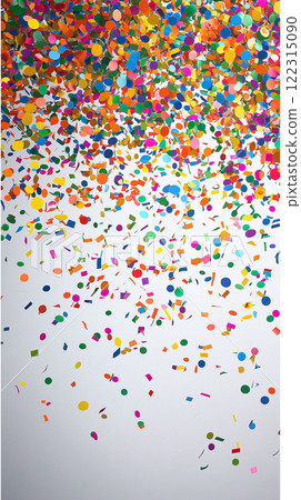 Colorful confetti - Colorful and pop abstract designs and confetti images 122315090