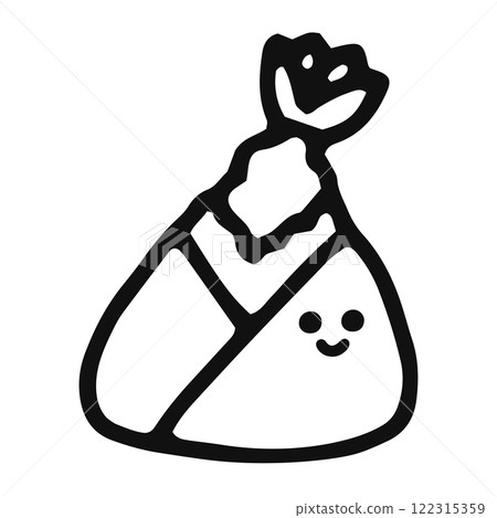 Cute Tenmusu line drawing 122315359