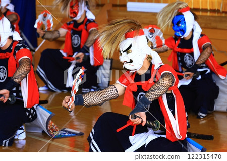 Iwate Prefecture Folk Performing Arts Performance: Onikenmai Iwate Prefecture Folk Performing Arts Performance: Onikenmai 122315470