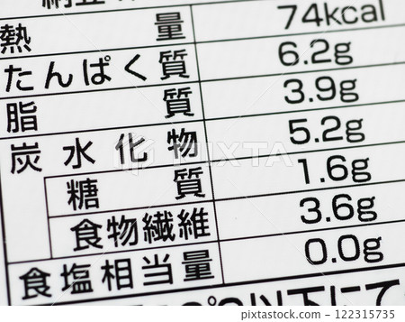 營養資訊（納豆） 122315735