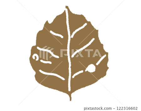 鉛筆風格葉子圖 鉛筆風格葉子圖 122316602