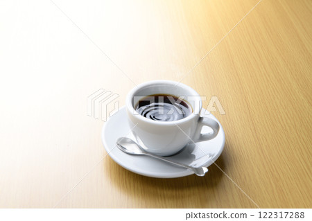 Hot coffee 122317288