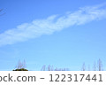 漂浮在藍天上的雲彩 122317441