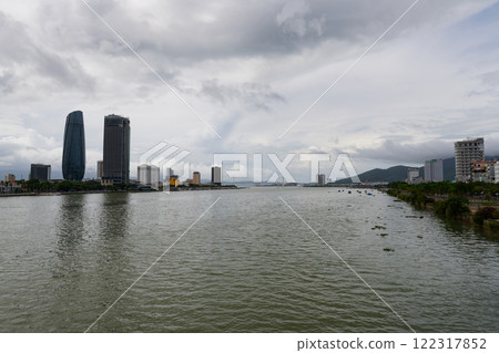 Han River Skyline Danang Vietnam 122317852