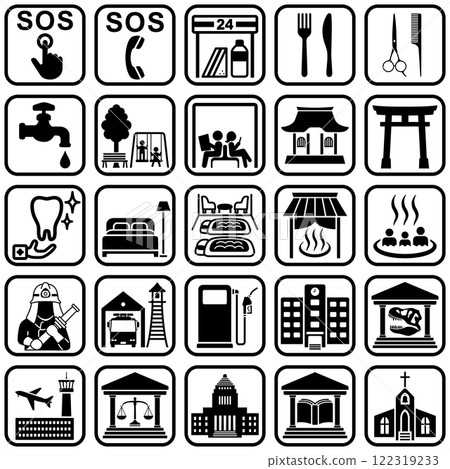 Set of signs Set of signs 122319233
