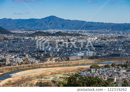 從嵐山猴園俯瞰京都市 122319262