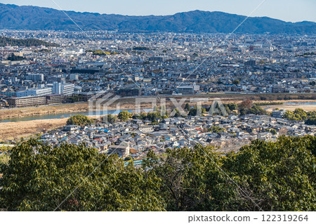 從嵐山猴園俯瞰京都市 122319264