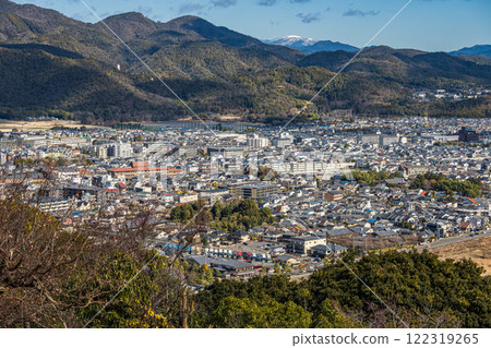 Aerial view of Kyoto city from Arashiyama Monkey Park Aerial view of Kyoto city from Arashiyama Monkey Park 122319265