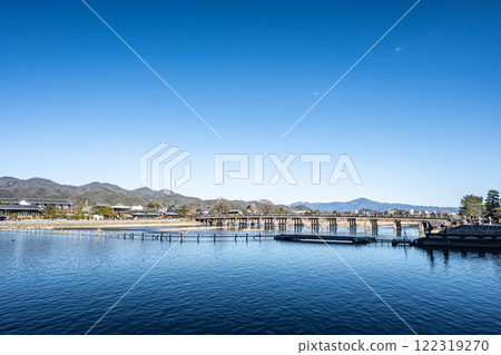 Winter scenery of Arashiyama, Kyoto City Winter scenery of Arashiyama, Kyoto City 122319270