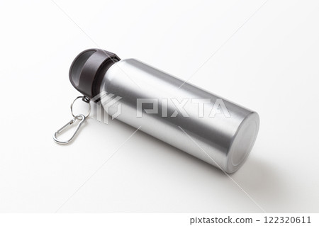 Water bottle on white background 122320611