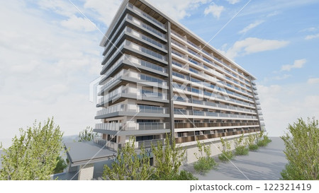 Luxury apartment, daytime Luxury apartment, daytime 122321419