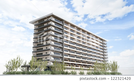 Luxury apartment, daytime 122321420