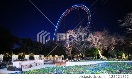The colorful illuminations are at HINA・BIYORI in Yomiuriland. The colorful illuminations are at HINA・BIYORI in Yomiuriland. 122321852