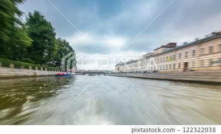 River trips on canals of St. Petersburg Russia timelapse hyperlapse River trips on canals of St. Petersburg Russia timelapse hyperlapse 122322038