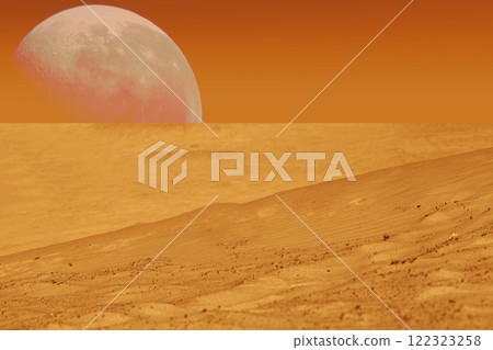 Wallpaper background of Mars landscape Wallpaper background of Mars landscape 122323258