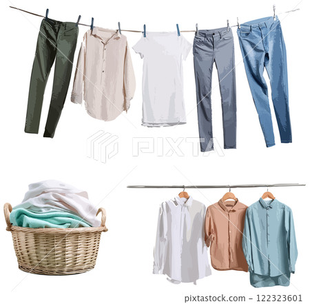 Hang out the laundry 122323601