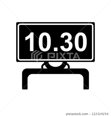 alarm clock icon 122324254