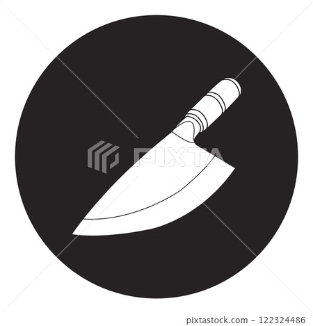 Kitchen butcher knife design Kitchen butcher knife design 122324486